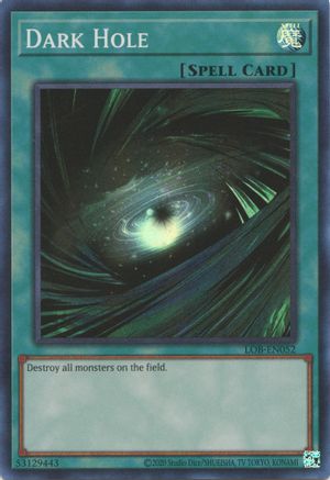 Dark Hole (LOB-EN052) - Legend of Blue Eyes White Dragon (25th Anniversary Edition) Unlimited