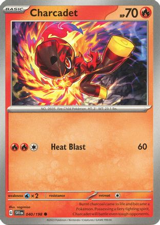Charcadet 040/198 SV01 Scarlet & Violet Base Set - Common