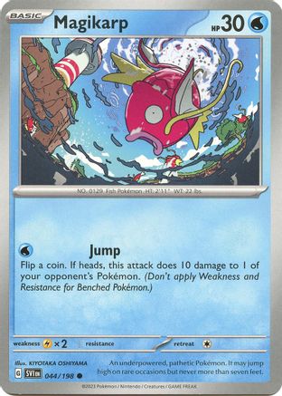 Magikarp 044/198 SV01 Scarlet & Violet Base Set - Common