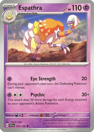 Espathra 103/198 SV01 Scarlet & Violet Base Set - Uncommon