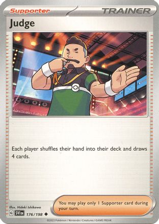 Judge 176/198 SV01 Scarlet & Violet Base Set - Uncommon