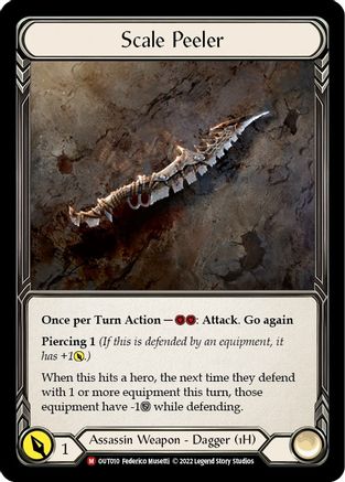Scale Peeler (OUT010) (OUT010) - Outsiders Rainbow Foil