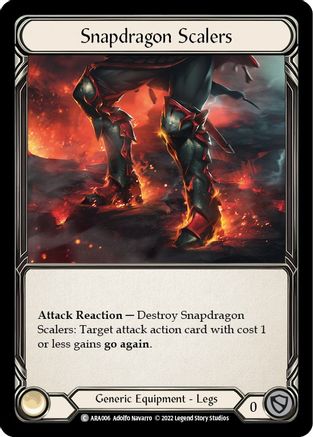 Snapdragon Scalers (ARA006) - Blitz Deck: Outsiders - Arakni