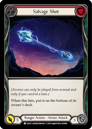 Salvage Shot (Red) (AZL011) - Blitz Deck: Outsiders - Azalea