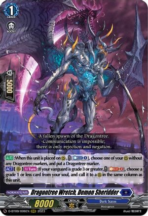 Dragontree Wretch, Demon Sheridder (D-BT09/006EN) - D-BT09: Dragontree Invasion