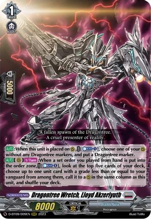Dragontree Wretch, Lloyd Akzeriyuth (D-BT09/009EN) - D-BT09: Dragontree Invasion