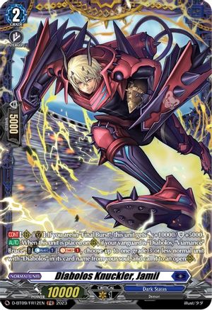 Diabolos Knuckler, Jamil (FR) (D-BT09/FR12EN) - D-BT09: Dragontree Invasion