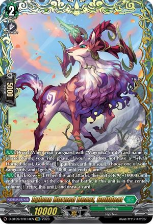 Sylvan Horned Beast, Goildoat (FFR) (D-BT09/FFR14EN) - D-BT09: Dragontree Invasion