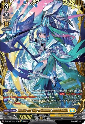 Brave On Sky-trimmer, Rondahlia (FFR) (D-BT09/FFR10EN) - Dragontree Invasion
