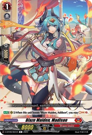 Blaze Maiden, Madison (D-BT09/064EN) - D-BT09: Dragontree Invasion