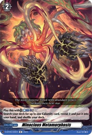 Minacious Metamorphosis (D-BT09/099EN) - D-BT09: Dragontree Invasion