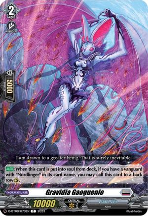 Gravidia Gaoguenie (D-BT09/073EN) - D-BT09: Dragontree Invasion