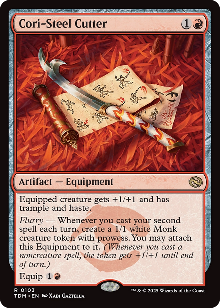 Cori-Steel Cutter (TDM-103) - Tarkir: Dragonstorm
