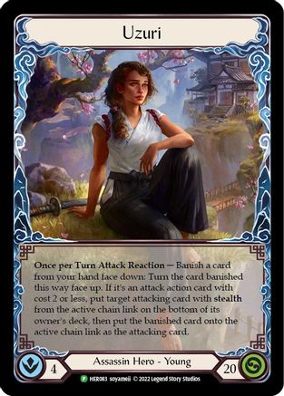 Uzuri - HER083 (HER083) - Flesh and Blood: Promo Cards Rainbow Foil