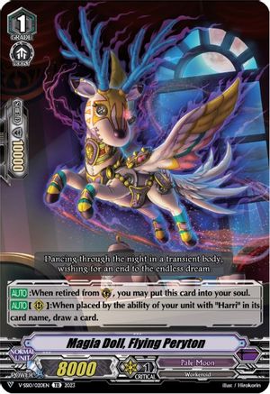Magia Doll, Flying Peryton (V-SS10/020EN) - V-SS10 Premium Battle Deckset 2023