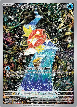Magikarp 203/193 - Holofoil SV02 Paldea Evolved - Illustration Rare