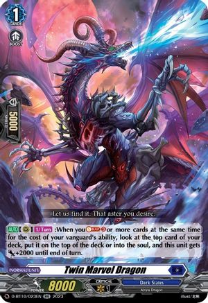 Twin Marvel Dragon (D-BT10/023EN) - D-BT10: Dragon Masquerade