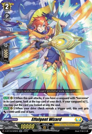 Effulgent Wizard (D-BT10/029EN) - D-BT10: Dragon Masquerade
