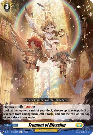 Trumpet of Blessing (D-BT10/052EN) - D-BT10: Dragon Masquerade