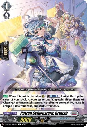 Putzen Schwestern, Bruush (D-BT10/078EN) - D-BT10: Dragon Masquerade