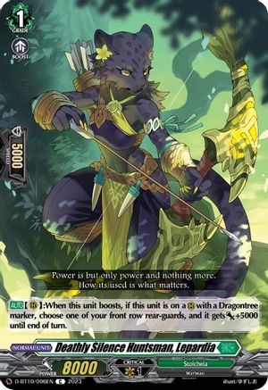 Deathly Silence Huntsman, Lepardia (D-BT10/096EN) - D-BT10: Dragon Masquerade