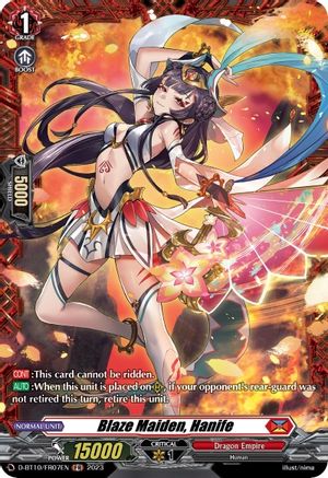 Blaze Maiden, Hanife (FR) (D-BT10/FR07EN) - Dragon Masquerade