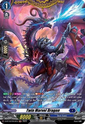 Twin Marvel Dragon (FR) (D-BT10/FR12EN) - D-BT10: Dragon Masquerade