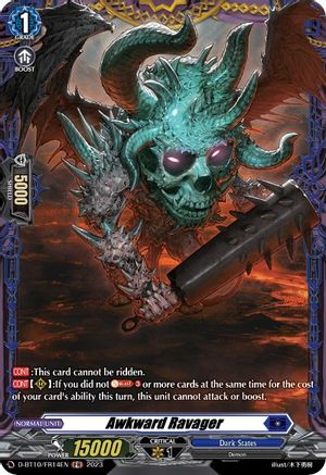 Awkward Ravager (FR) (D-BT10/FR14EN) - Dragon Masquerade