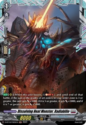 Dissolving Heat Monster, Radiabilio (FR) (D-BT10/FR20EN) - D-BT10: Dragon Masquerade