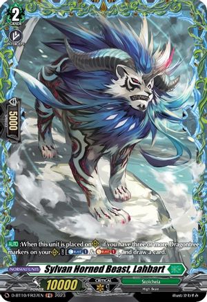Sylvan Horned Beast, Lahbart (FR) (D-BT10/FR37EN) - D-BT10: Dragon Masquerade