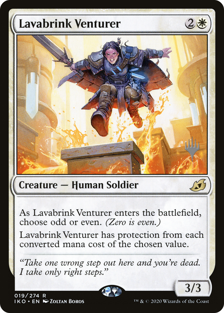 Lavabrink Venturer (PPIKO-019) - Ikoria: Lair of Behemoths Promos Foil