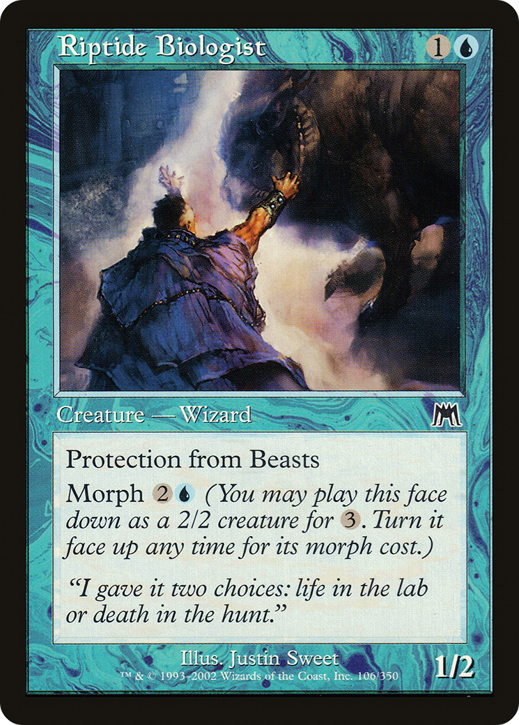 Riptide Biologist (ONS-106) - Onslaught Foil