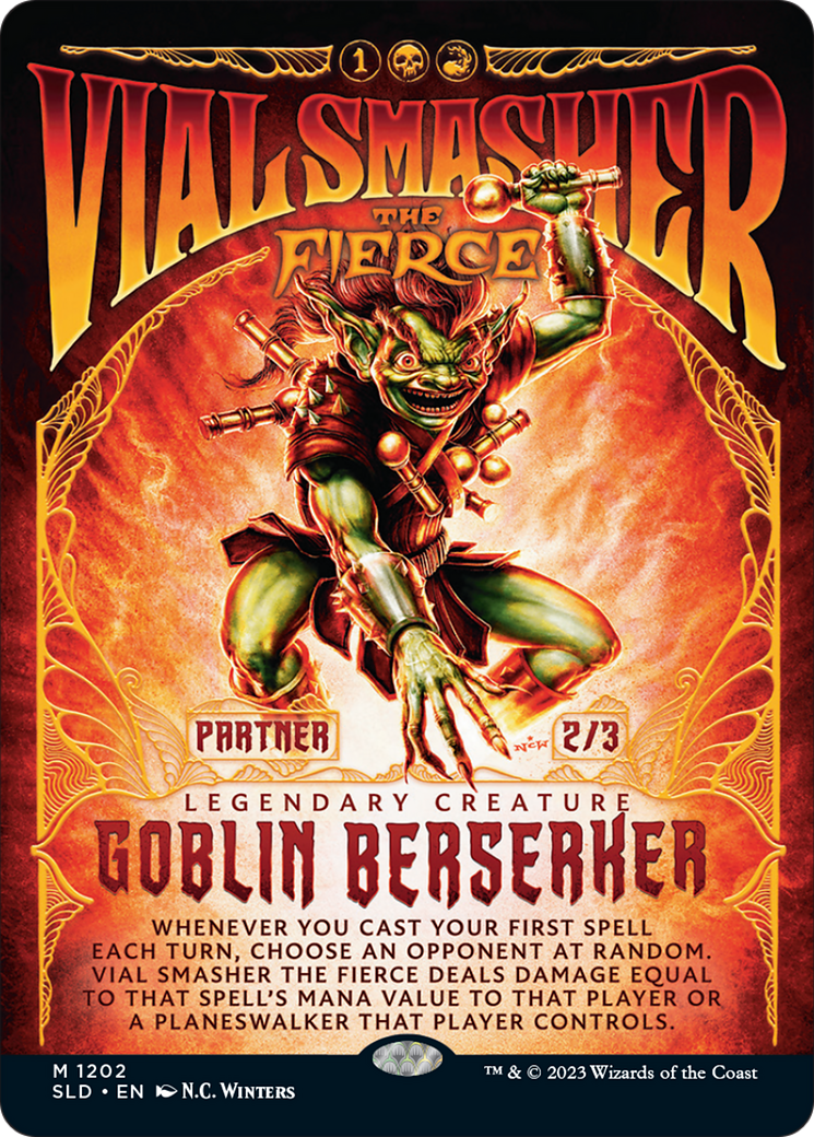Vial Smasher the Fierce (SLD-1202) - Secret Lair Drop (Borderless)