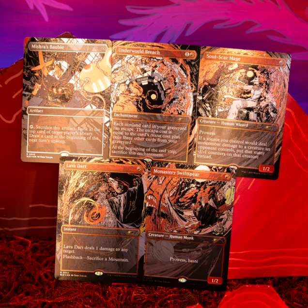 Secret Lair: vroooOOOMMMMMM! - Raised Foil