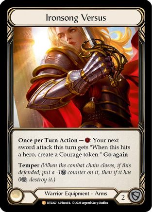 Ironsong Versus (DTD207) - Dusk till Dawn Rainbow Foil