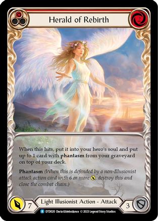 Herald of Rebirth (Red) (DTD020) - Dusk till Dawn