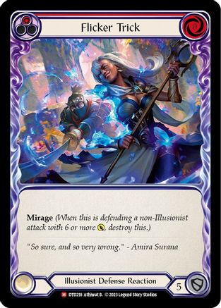 Flicker Trick (DTD218) - Dusk till Dawn Rainbow Foil