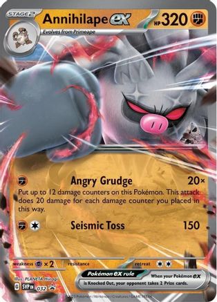 Annihilape ex 032 - Holofoil SV Scarlet & Violet Promo Cards - Promo