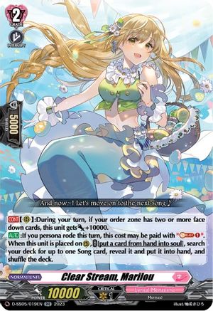 Clear Stream, Marilou (D-SS05/019EN) - D-SS05: Festival Booster 2023