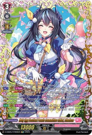 Holy Egg Festival Praxis Committee Chief, Clarissa (FFR) (D-SS05/FFR06EN) - D-SS05: Festival Booster 2023