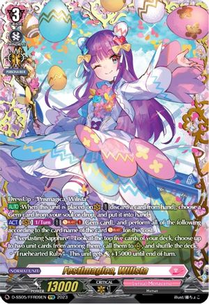 Festimagica, Wilista (FFR) (D-SS05/FFR09EN) - D-SS05: Festival Booster 2023