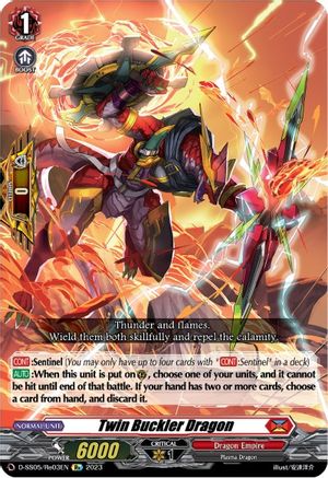 Twin Buckler Dragon (D-SS05/Re03EN) - D-SS05: Festival Booster 2023