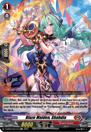 Blaze Maiden, Shahdia (D-SS05/Re41EN) - D-SS05: Festival Booster 2023