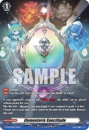 Elementaria Sanctitude (229) (D-PR/229EN 2023) - D Promo Cards