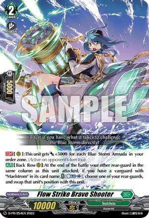 Flow Strike Brave Shooter (D-PR/254EN) - D Promo Cards