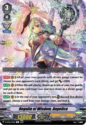 Regalia of Wisdom, Angelica (D-PV01/247EN) - D-PV01: History Collection