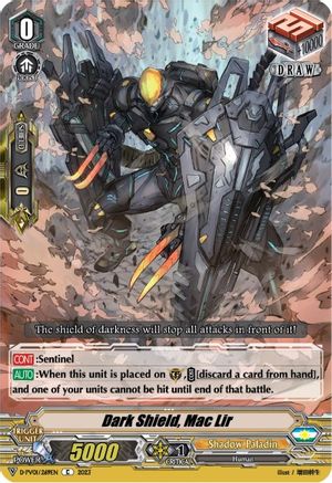 Dark Shield, Mac Lir (D-PV01/269EN) - D-PV01: History Collection