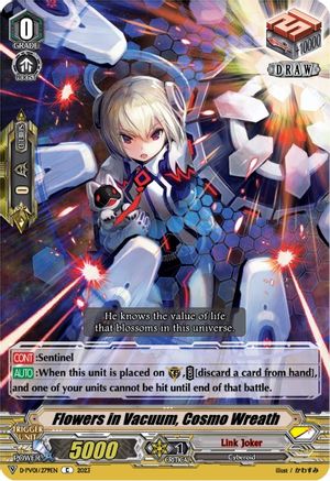 Flowers in Vacuum, Cosmo Wreath (D-PV01/279EN) - D-PV01: History Collection