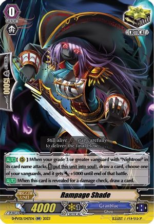 Rampage Shade (D-PV01/047EN) - D-PV01: History Collection