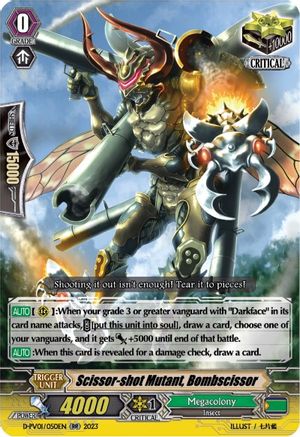 Scissor-shot Mutant, Bombscissor (D-PV01/050EN) - D-PV01: History Collection